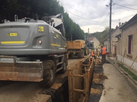 Création réseau eaux usées
