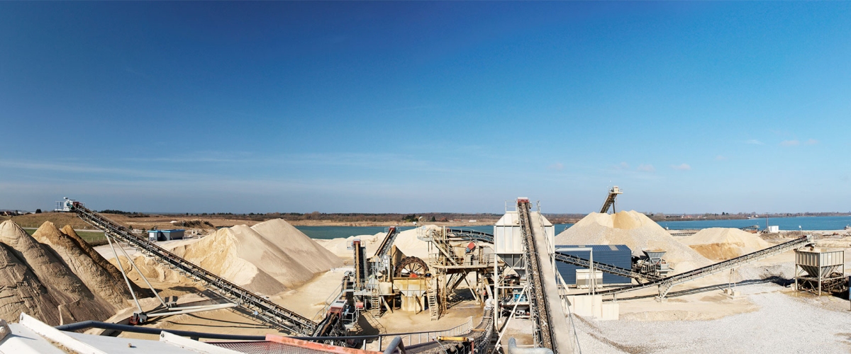 Granulats pour produits bétons ou routiers - Lhotellier