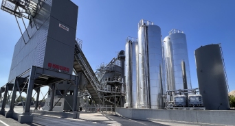 Les enrobés : moins d’impact
sur l’environnement