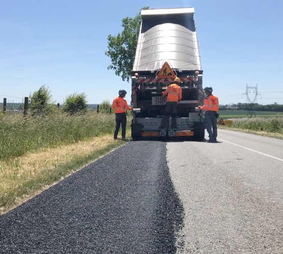 Le retraitement des chaussées en place