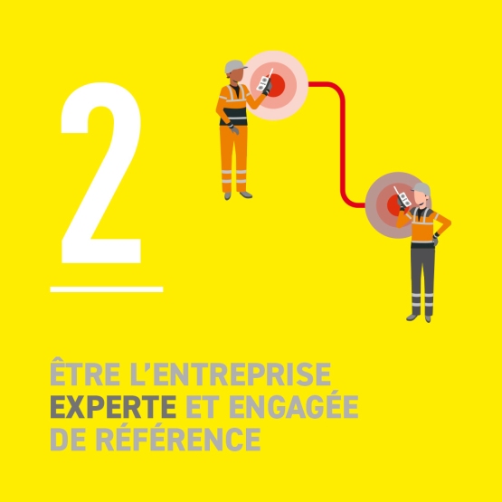Être l’entreprise experte et engagée de référence