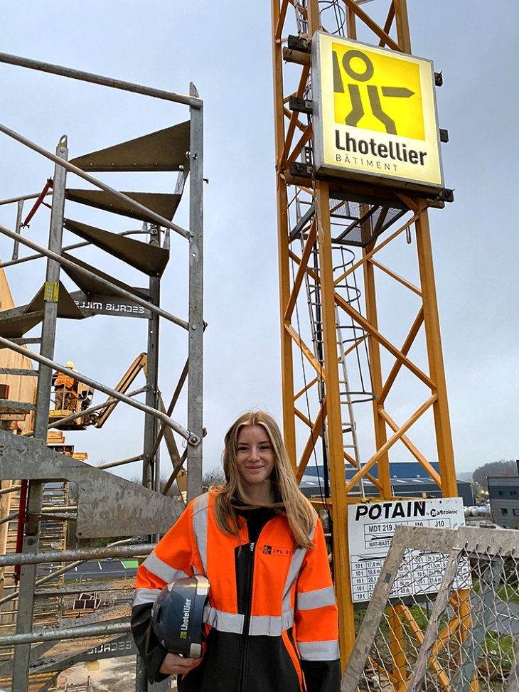 Une apprentie prometteuse primée en 2024