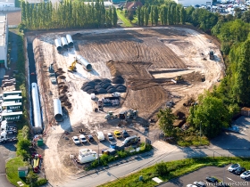 Bâtiment logistique