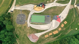 Réalisation d'un square 