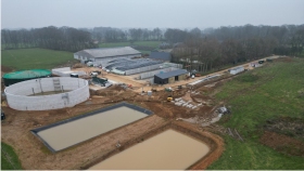 Unité de méthanisation agricole