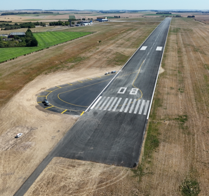 Aéroport Amiens–Henry Potez : un chantier technique réalisé en six semaines