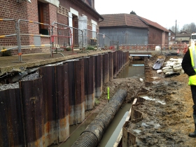 Réaménagement de berge