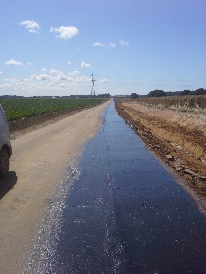 Recalibrage de chaussée RD 454 Image 1