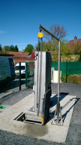 Poste de refoulement