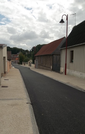 Aménagement de la rue de Dreuil
