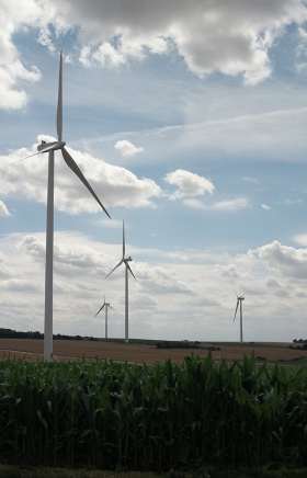 Parc éolien de la Haute Somme : implantation de 12 éoliennes
