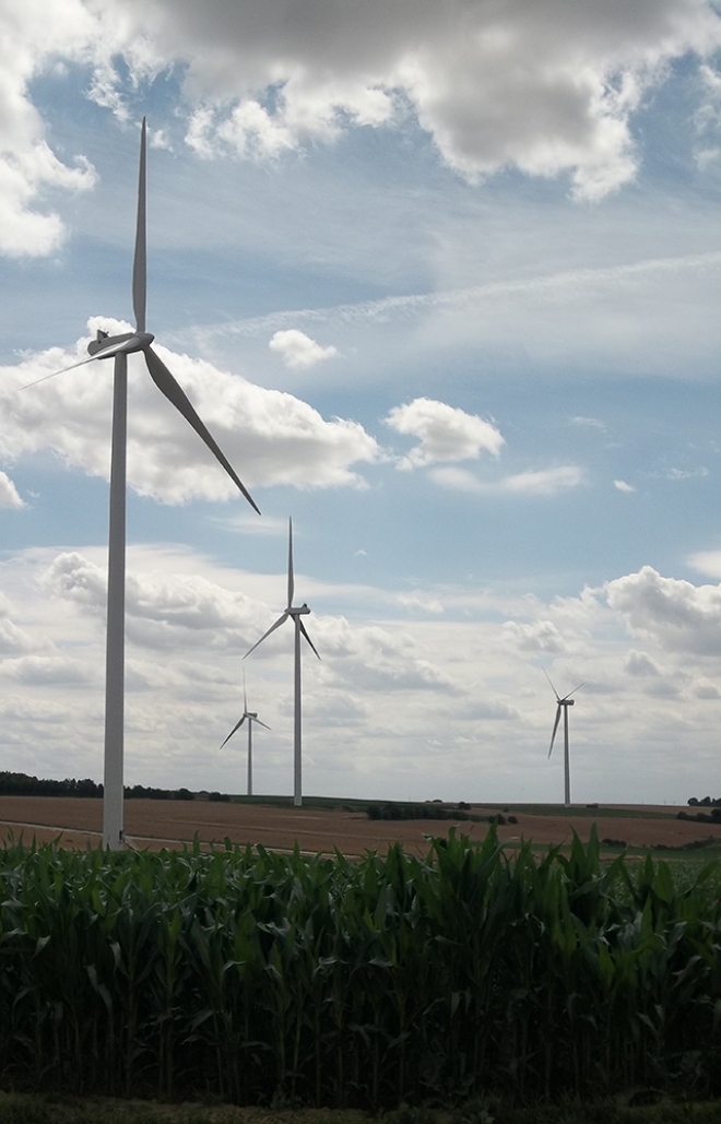 Parc éolien de la Haute Somme : implantation de 12 éoliennes Image 1