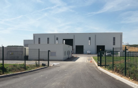Construction d'une unité de méthanisation