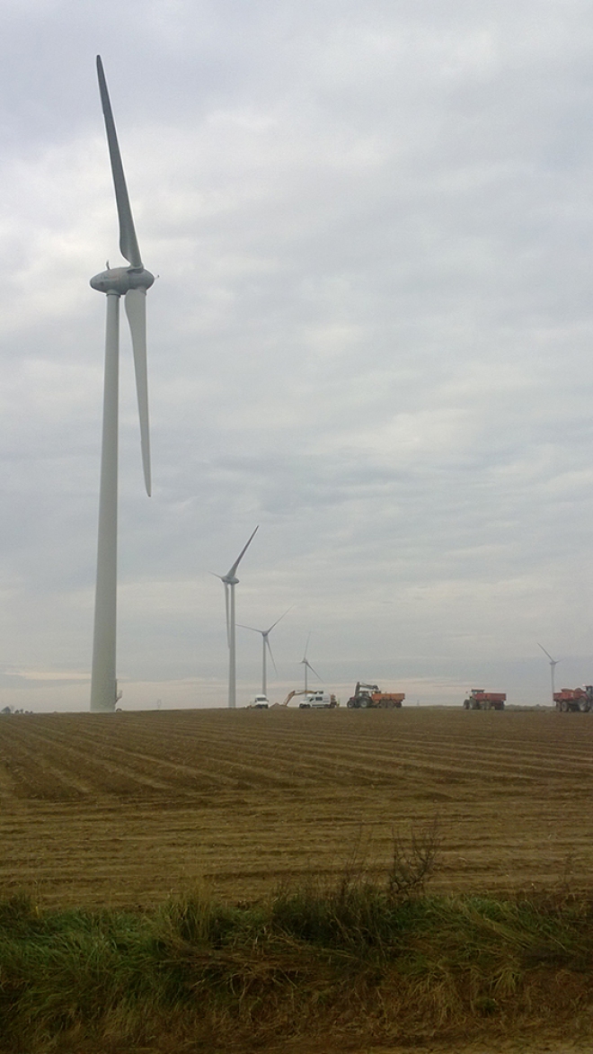 Parc éolien Coquelicot 1 : implantation de 8 éoliennes Image 2