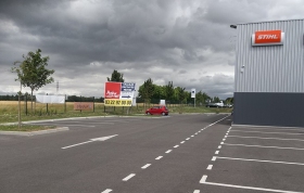 Construction d'un site d'activités à destination de commerces / artisanat / entrepôt