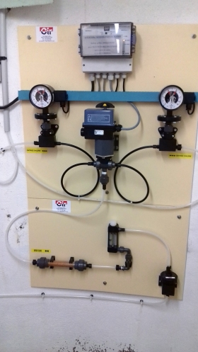 Remplacement de l'unité de chloration
Station de pompage