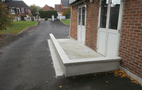 Travaux d'accessibilité du gymnase Paul Eluard