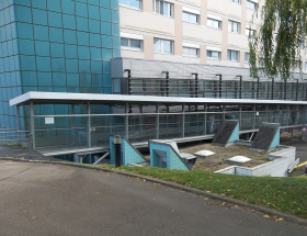 Passerelle du CHU de Saint Quentin