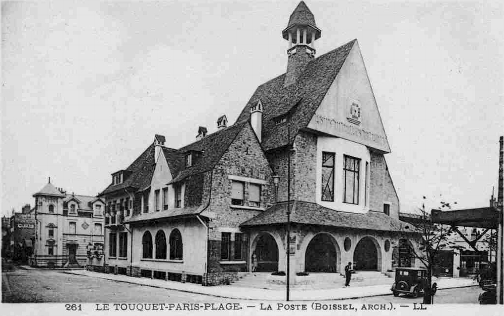 Carte postale du touquet