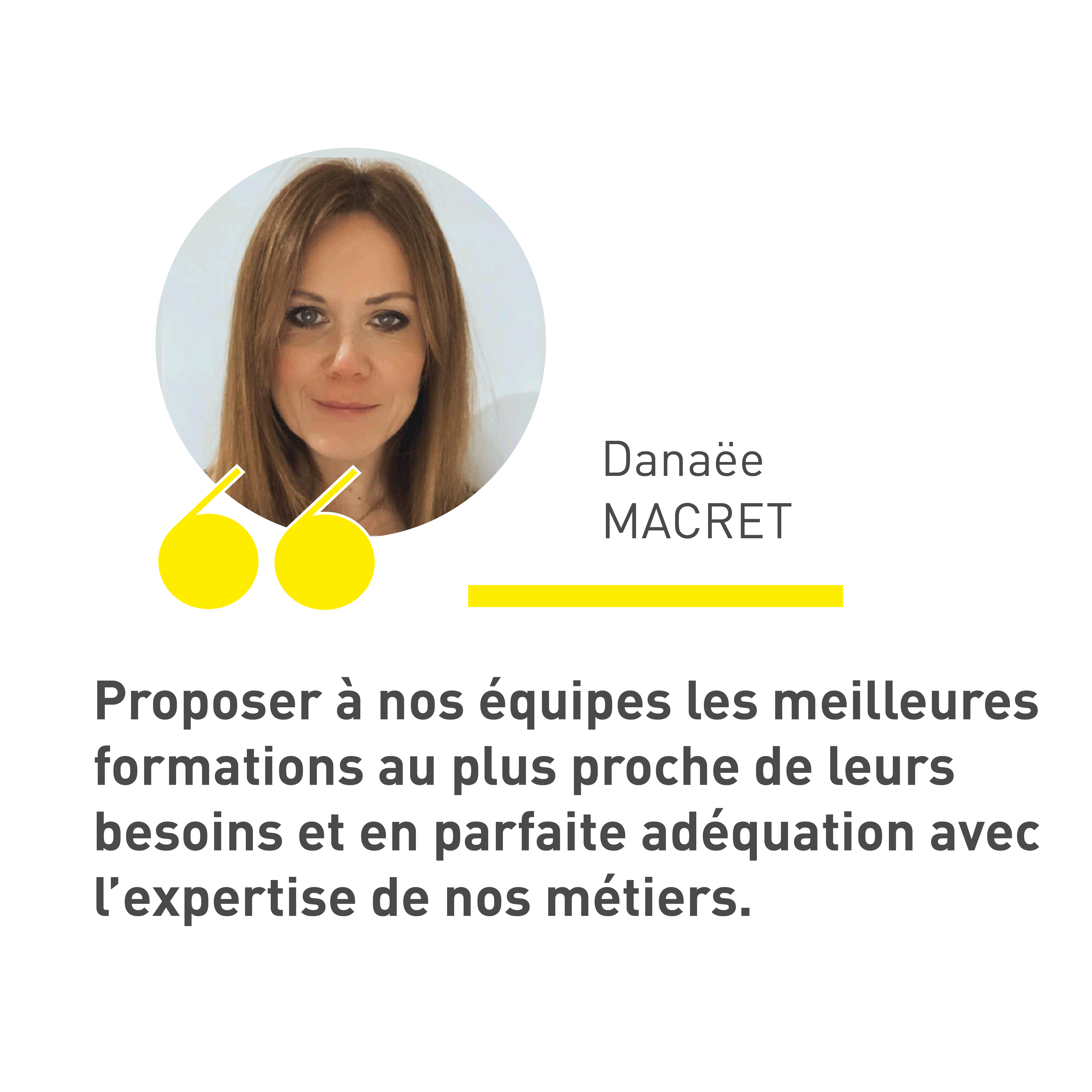 Se former pour rester les experts de nos métiers