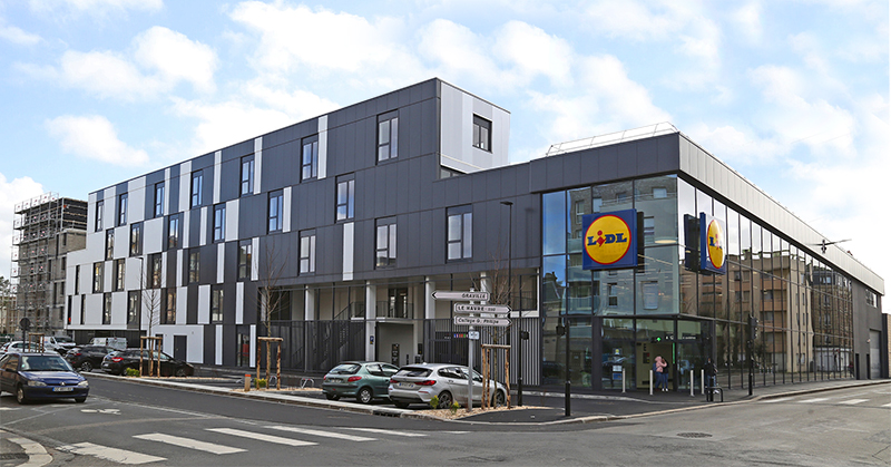 LE HAVRE (76) – Réalisation magasin LIDL