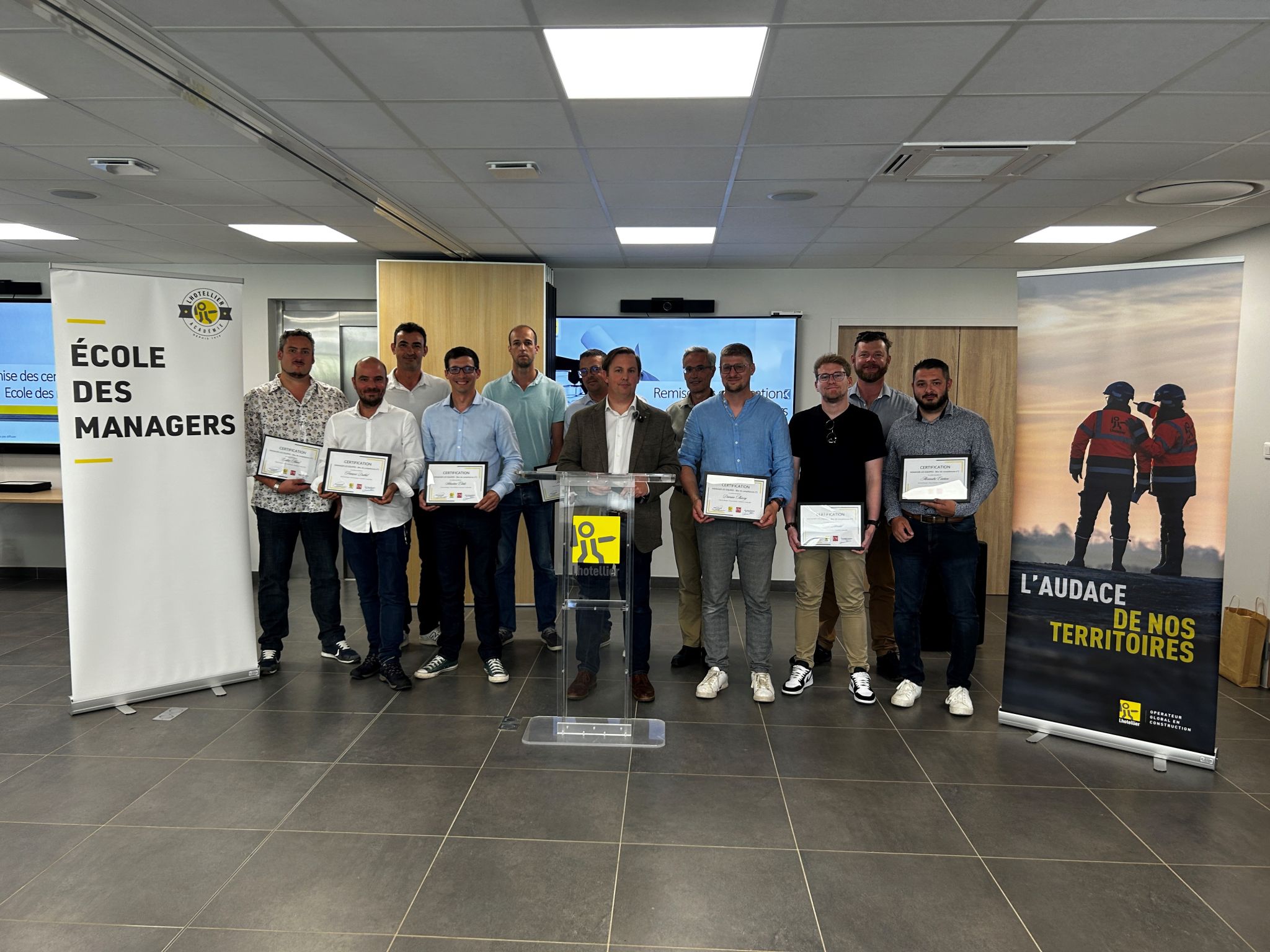 École des managers – Remise des diplôme école des managers